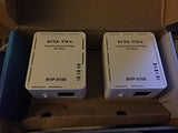 Brite-View LinkE Mini 500 mbps Powerline Ethernet Adapter Kit BVP-5100D